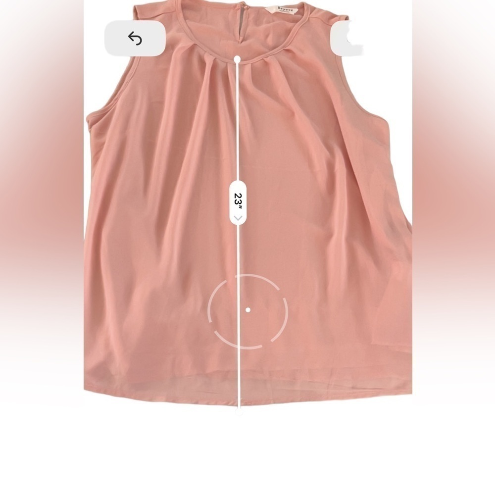 Beyove dressy tank top. Size XXL - Picture 7 of 8